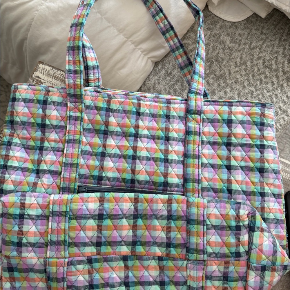 Vera Bradley Pastel Geometric Tote